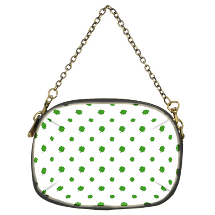 Saint Patrick Motif Pattern Chain Purses (Two Sides) 