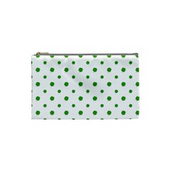 Saint Patrick Motif Pattern Cosmetic Bag (small)  by dflcprints