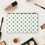 Saint Patrick Motif Pattern Cosmetic Bag (Medium)  Back