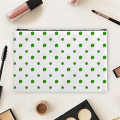 Saint Patrick Motif Pattern Cosmetic Bag (large)  by dflcprints