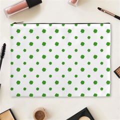 Saint Patrick Motif Pattern Cosmetic Bag (XL)