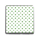 Saint Patrick Motif Pattern Memory Card Reader (Square) Front