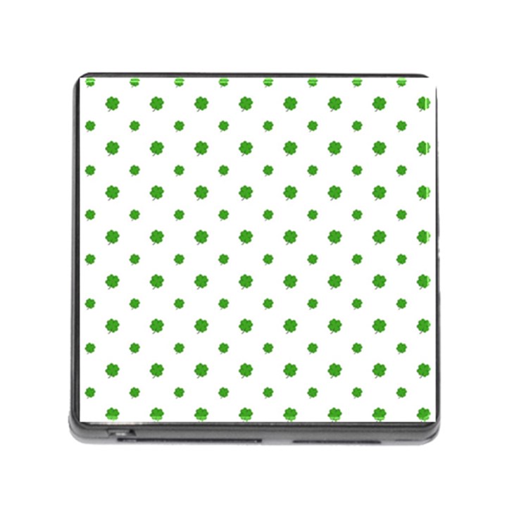 Saint Patrick Motif Pattern Memory Card Reader (Square)