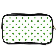 Saint Patrick Motif Pattern Toiletries Bags by dflcprints