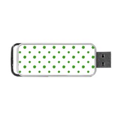 Saint Patrick Motif Pattern Portable USB Flash (One Side)