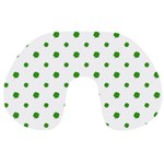 Saint Patrick Motif Pattern Travel Neck Pillows Front