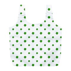 Saint Patrick Motif Pattern Full Print Recycle Bags (L) 