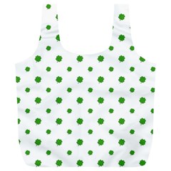 Saint Patrick Motif Pattern Full Print Recycle Bags (L) 