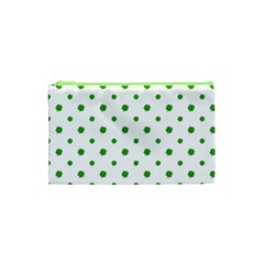 Saint Patrick Motif Pattern Cosmetic Bag (XS)