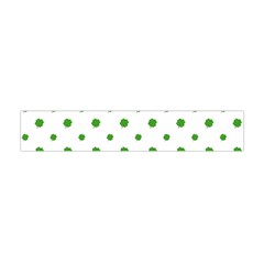 Saint Patrick Motif Pattern Flano Scarf (Mini)