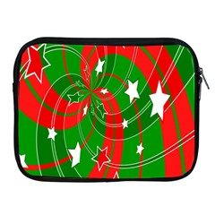 Background Abstract Christmas Apple Ipad 2/3/4 Zipper Cases by Nexatart