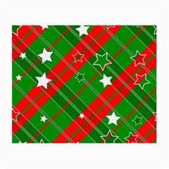 Background Abstract Christmas Small Glasses Cloth (2-side) by Nexatart