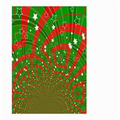 Background Abstract Christmas Pattern Small Garden Flag (two Sides) by Nexatart