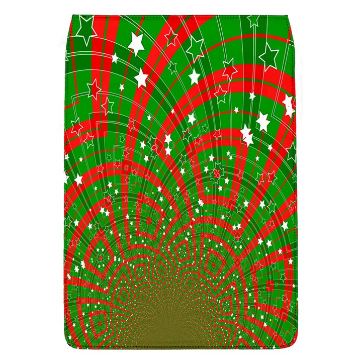 Background Abstract Christmas Pattern Flap Covers (L) 