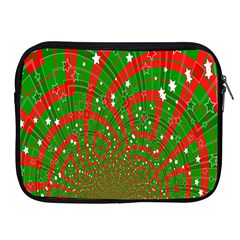 Background Abstract Christmas Pattern Apple Ipad 2/3/4 Zipper Cases by Nexatart