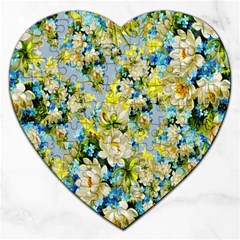 Background Backdrop Patterns Jigsaw Puzzle (heart) by Nexatart