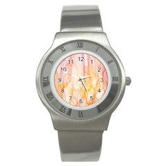 Background Modern Computer Design Stainless Steel Watch by Nexatart