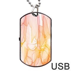 Background Modern Computer Design Dog Tag Usb Flash (two Sides) by Nexatart