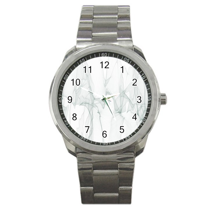 Background Modern Computer Design Sport Metal Watch