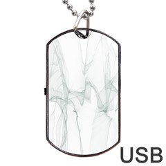 Background Modern Computer Design Dog Tag Usb Flash (two Sides) by Nexatart