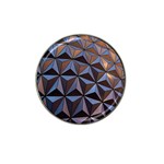 Background Geometric Shapes Hat Clip Ball Marker (10 pack) Front