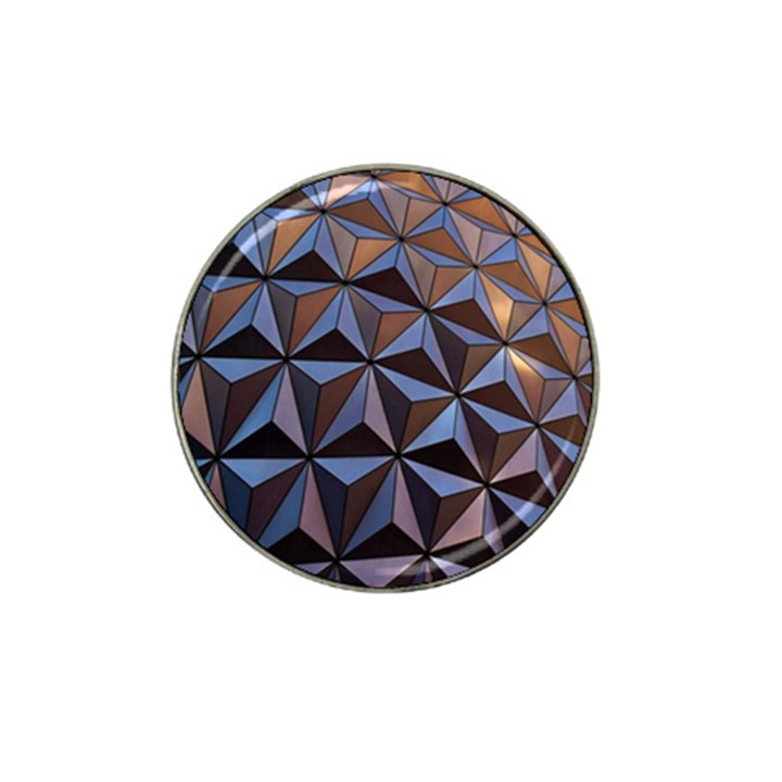 Background Geometric Shapes Hat Clip Ball Marker (10 pack)