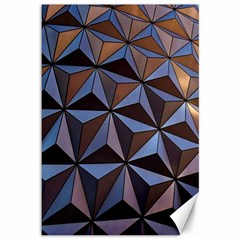 Background Geometric Shapes Canvas 12  X 18  