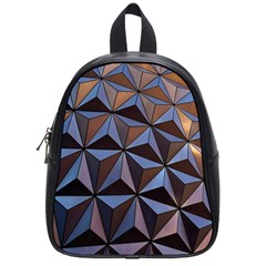 Background Geometric Shapes School Bags (small)  by Nexatart