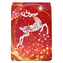 Background Reindeer Christmas Flap Covers (s)  by Nexatart