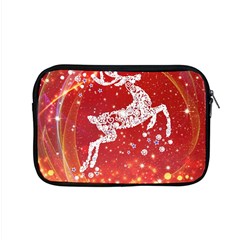 Background Reindeer Christmas Apple Macbook Pro 15  Zipper Case by Nexatart