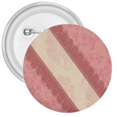 Background Pink Great Floral Design 3  Buttons by Nexatart