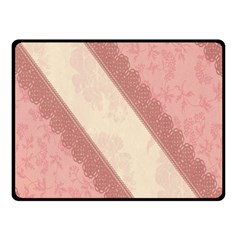 Background Pink Great Floral Design Double Sided Fleece Blanket (small)  by Nexatart