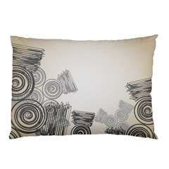 Background Retro Abstract Pattern Pillow Case by Nexatart