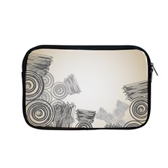 Background Retro Abstract Pattern Apple Macbook Pro 13  Zipper Case by Nexatart