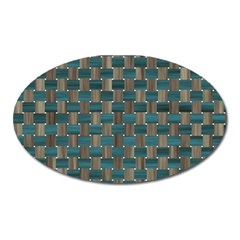 Background Vert Oval Magnet