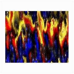 Banner Header Plasma Fractal Small Glasses Cloth (2-side) by Nexatart