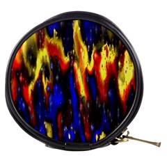 Banner Header Plasma Fractal Mini Makeup Bags by Nexatart