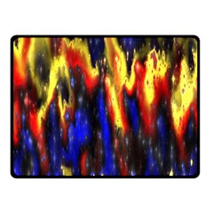 Banner Header Plasma Fractal Double Sided Fleece Blanket (small)  by Nexatart