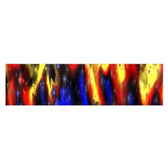 Banner Header Plasma Fractal Satin Scarf (oblong) by Nexatart