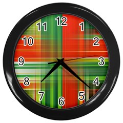 Background Texture Structure Green Wall Clocks (black) by Nexatart