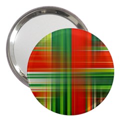 Background Texture Structure Green 3  Handbag Mirrors by Nexatart