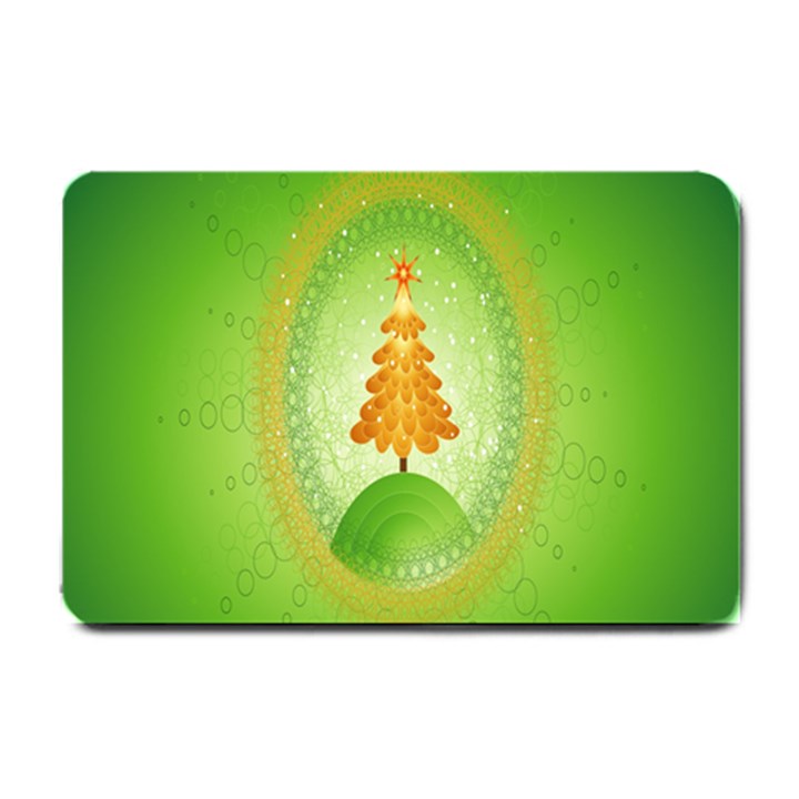 Beautiful Christmas Tree Design Small Doormat 