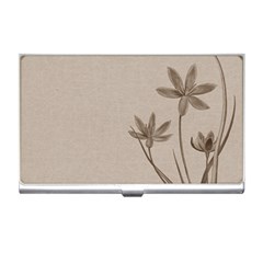 Background Vintage Drawing Sepia Business Card Holders by Nexatart