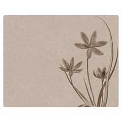 Background Vintage Drawing Sepia Double Sided Flano Blanket (medium)  by Nexatart