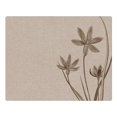 Background Vintage Drawing Sepia Double Sided Flano Blanket (large)  by Nexatart