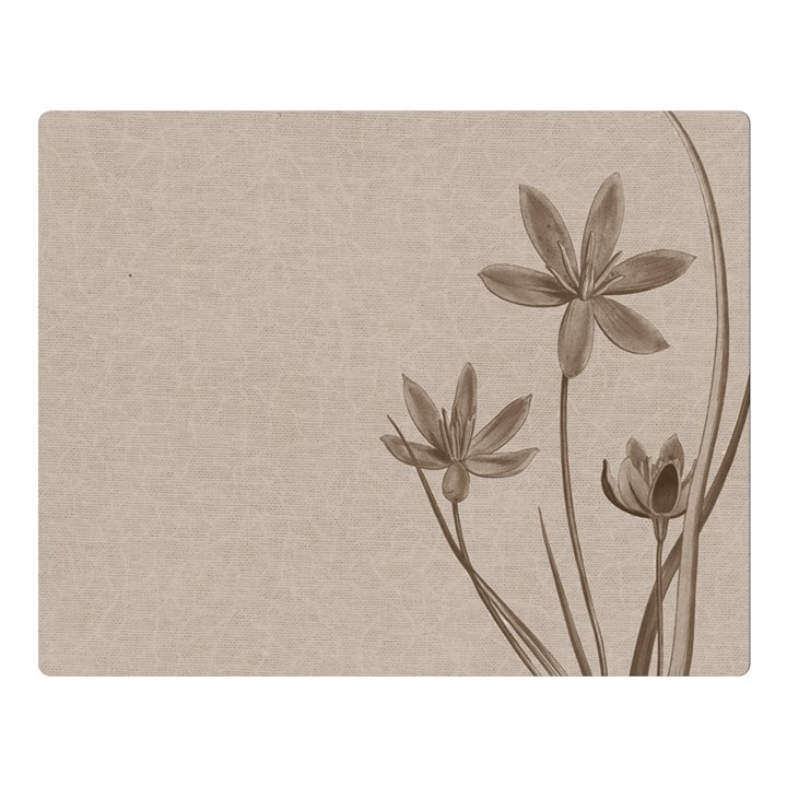 Background Vintage Drawing Sepia Double Sided Flano Blanket (Large) 