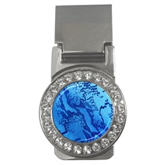 Background Tissu Fleur Bleu Money Clips (cz)  by Nexatart