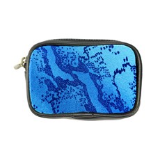 Background Tissu Fleur Bleu Coin Purse by Nexatart