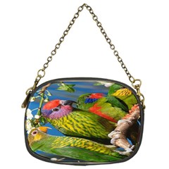 Beautifull Parrots Bird Chain Purses (one Side)  by Nexatart