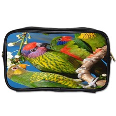 Beautifull Parrots Bird Toiletries Bags 2-side by Nexatart